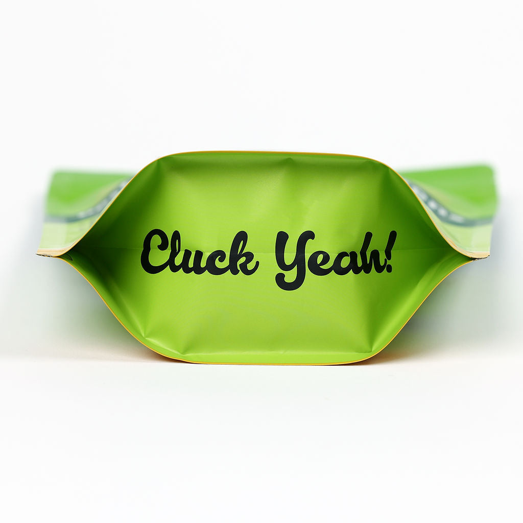 bottom of bag of CoopShield Diatomaceous Earth Peppermint and herbs natural pest control for chickens