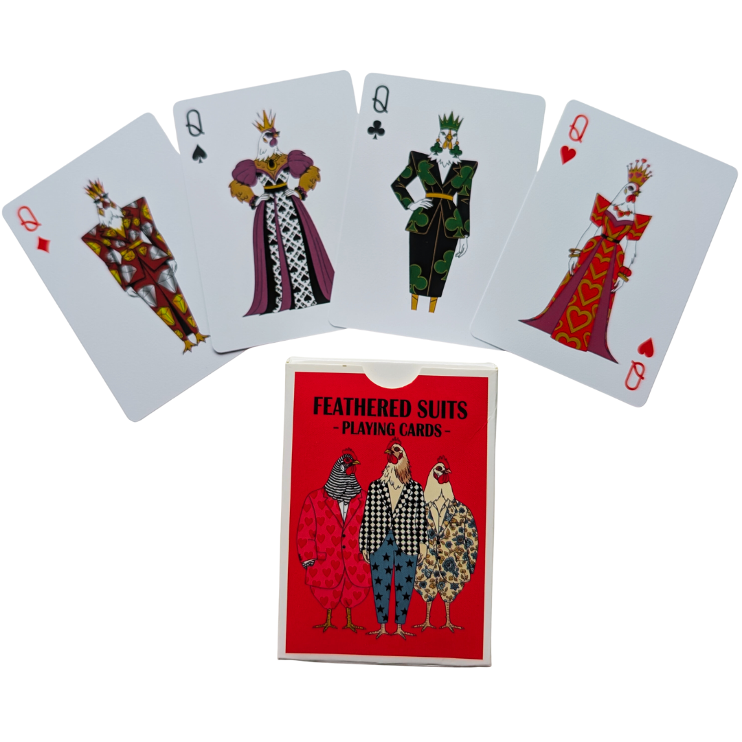Chicken Playing Cards