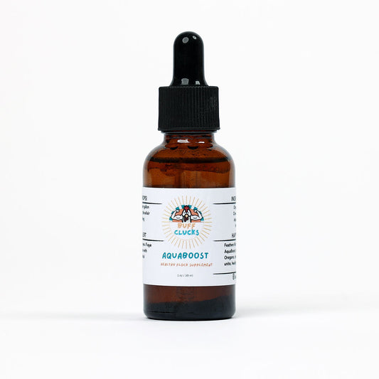Aquaboost water supplement bottle