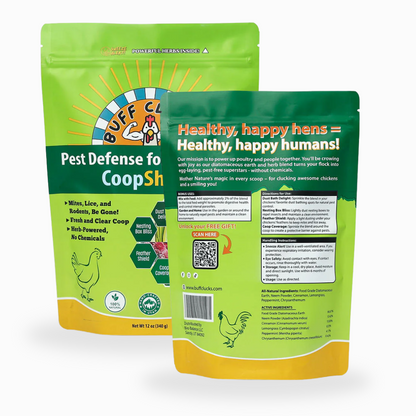 CoopShield against parasites and pest, front and back package